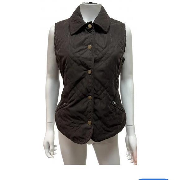 Faconnable Jackets & Blazers - Faconnable Quilted Heritage Vest in Green